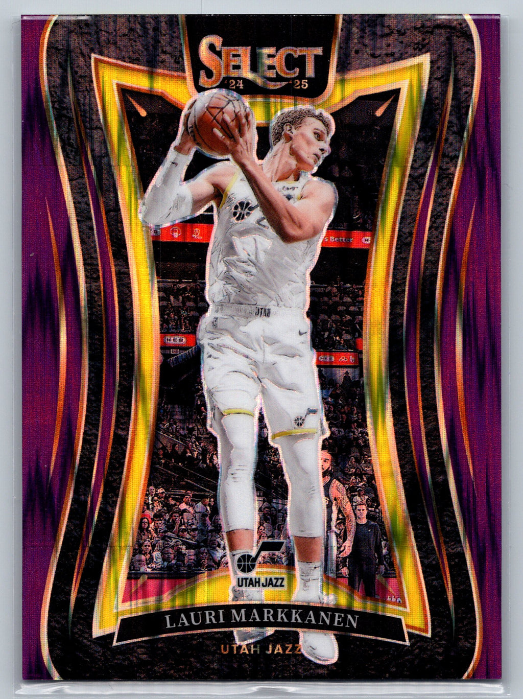 2024 Panini Select Lauri Markkanen Purple Mezzanine Level /249 #324