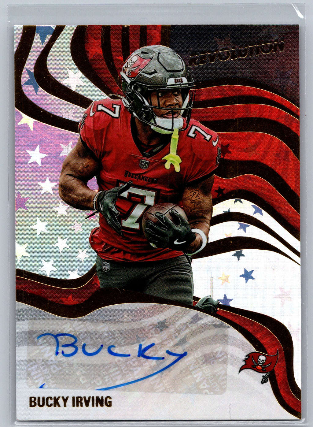 2025 Panini Revolution Bucky Irving Astro Autograph #RSA-BIG
