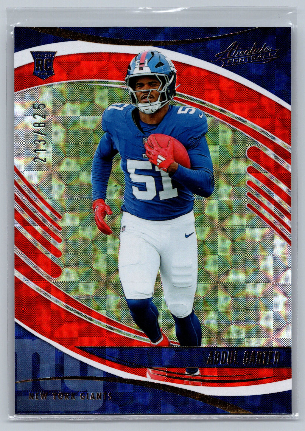 2025 Panini Absolute Abdul Carter Rookie Card /825 #101