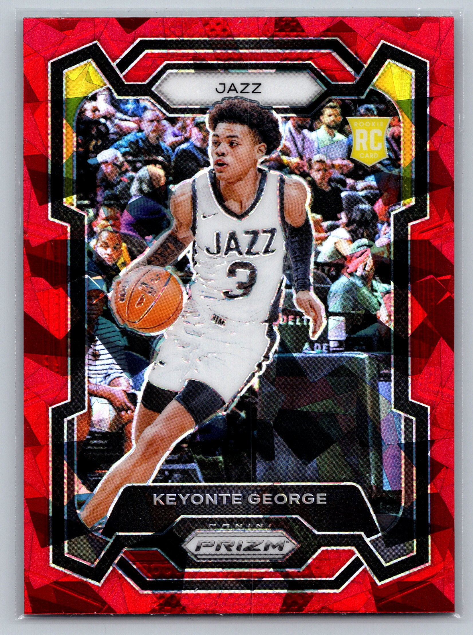 2023 Panini Prizm Keyonte George Red Ice Rookie #127