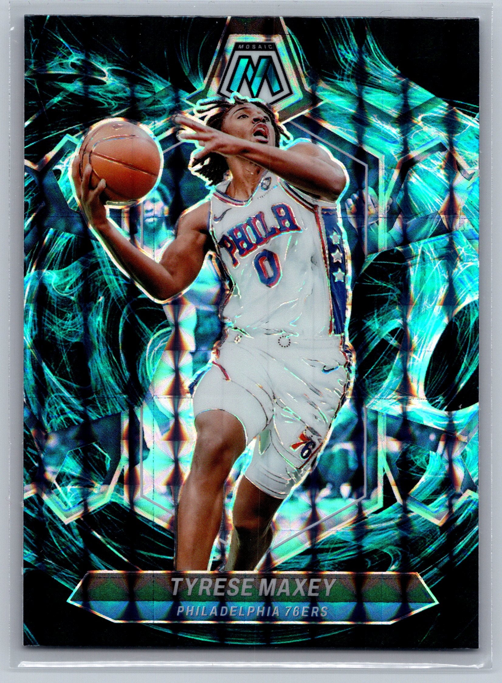 2023 Panini Mosaic Tyrese Maxey Genesis #79