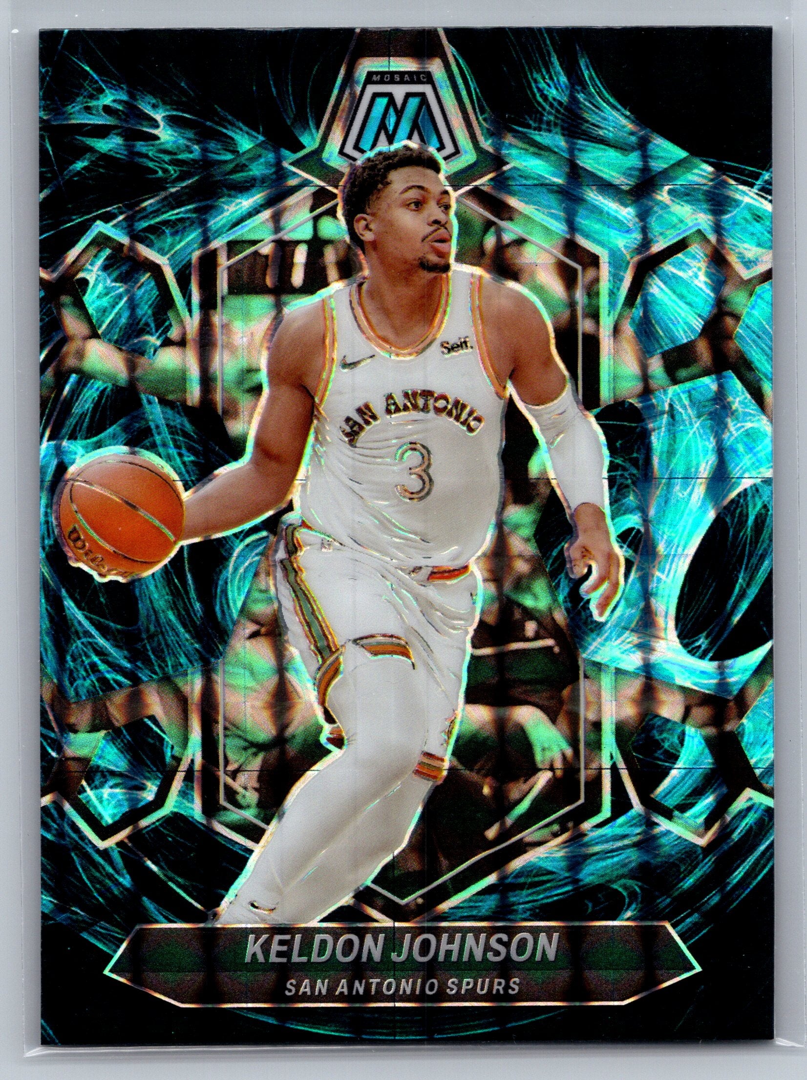 2023 Panini Mosaic Keldon Johnson Genesis #119