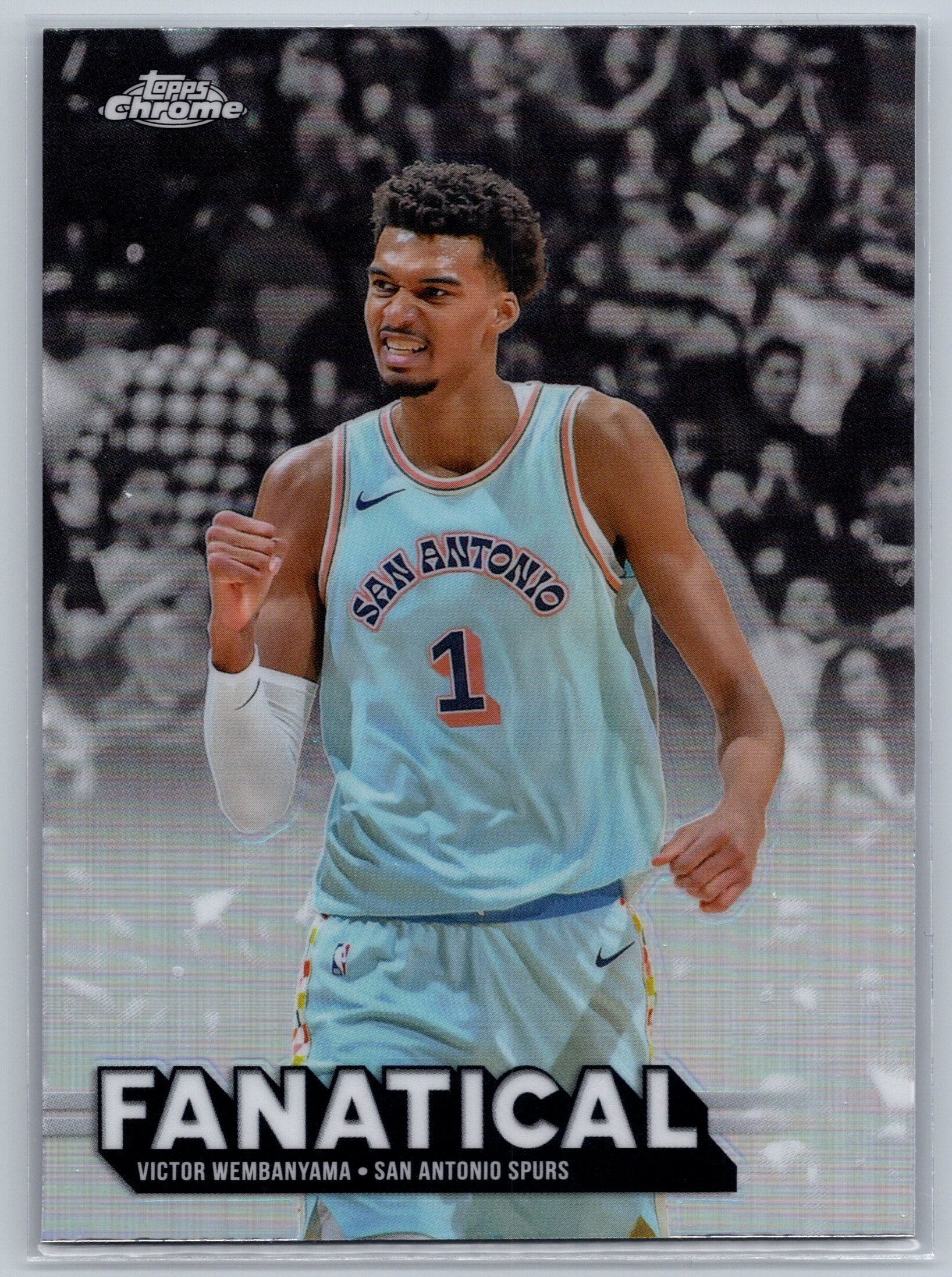 2025 Topps Chrome Victor Wembanyama Fanatical REFRACTOR #FAN-1